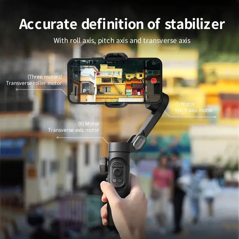AOCHUAN SmartXE Gimbal – 3-Achsen Smartphone Stabilizer mit AI Tracking