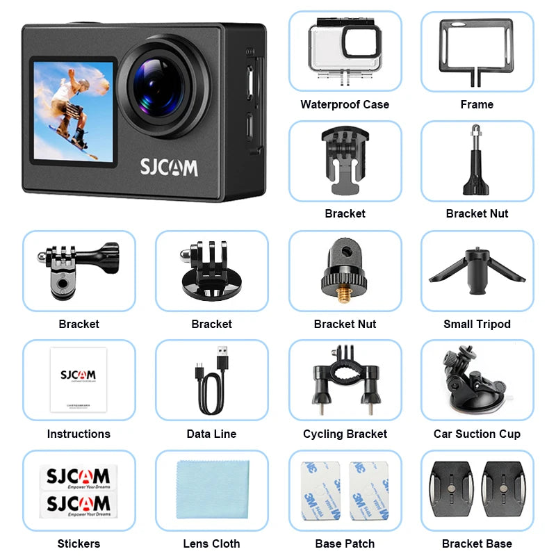 SJCAM SJ4000 4K Action Dual Cam