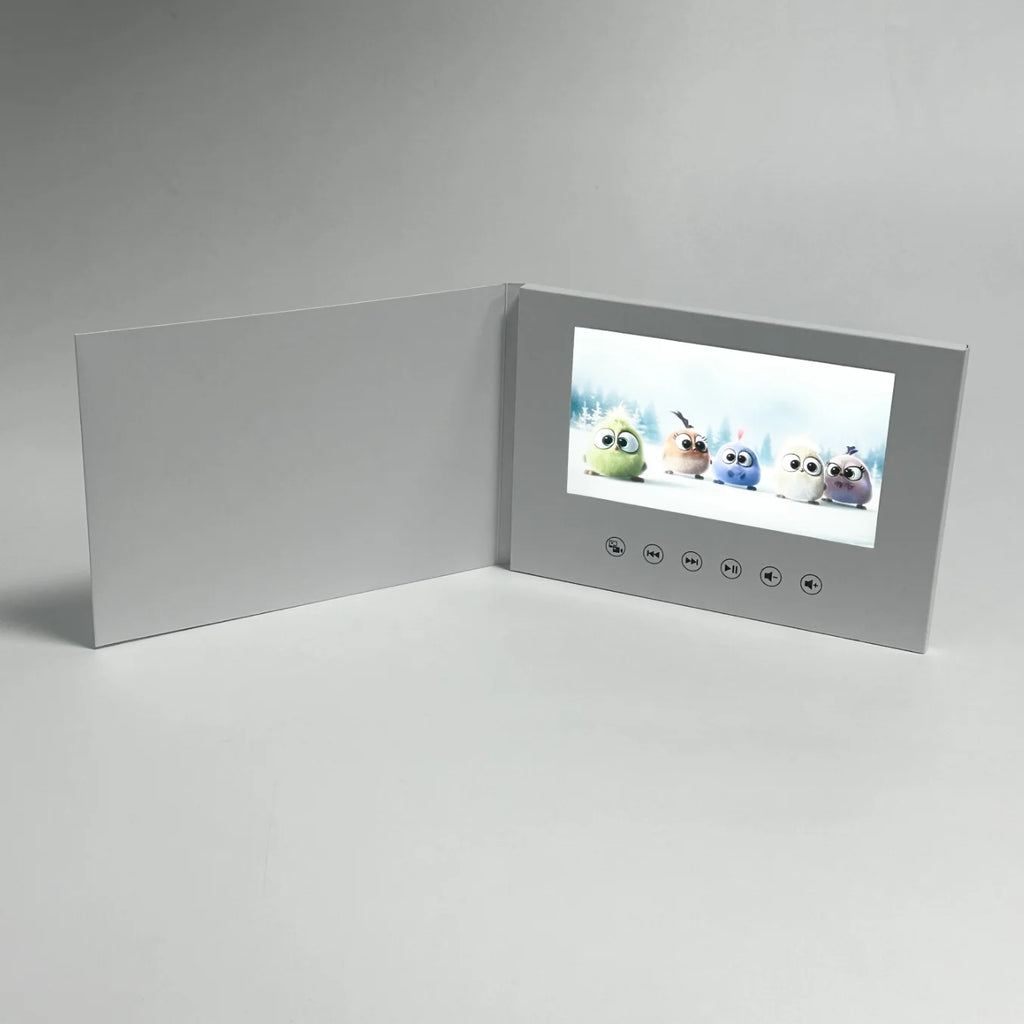 Video Grußkarte mit Display – 7 Zoll LCD, 4GB Speicher, personalisierbar