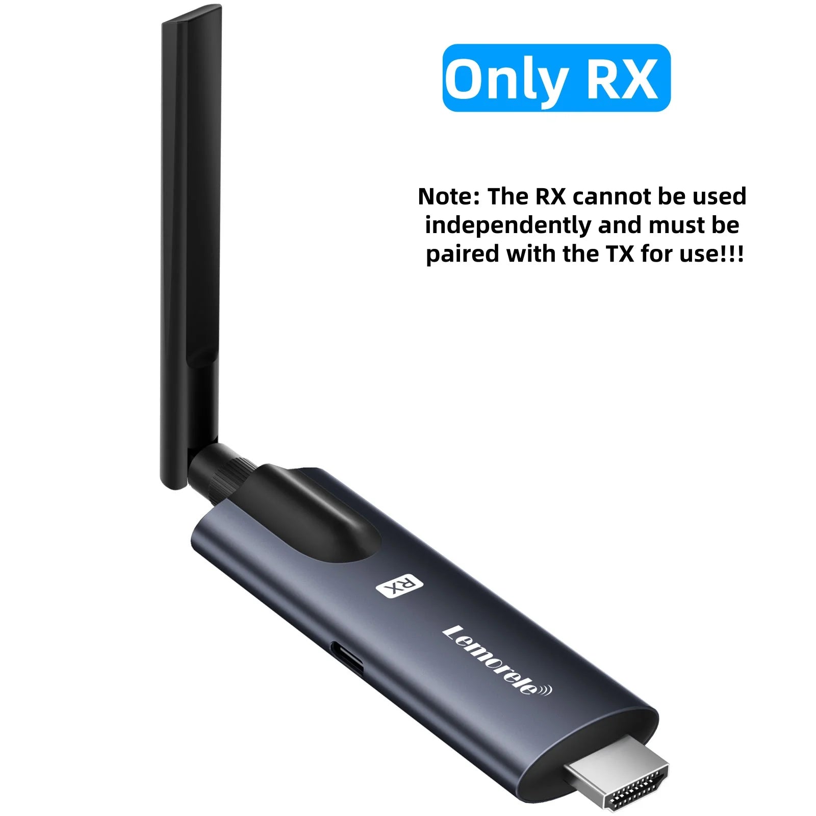 Lemorele Wireless HDMI Transmitter & Receiver – 200m Full HD, kabellose Bildübertragung