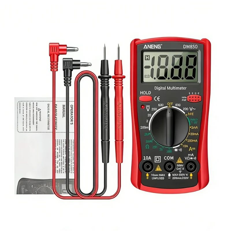 DM850 Digital Multimeter – 1999 Count AC/DC