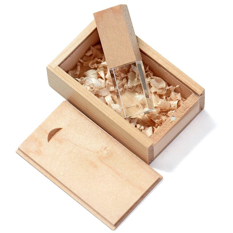 KristallHolz USB-A 2.0, 4 GB - 64 GB