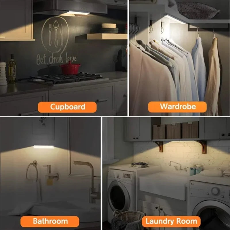 LED Sensor Licht – wiederaufladbar, dimmbar, mit Bewegungssensor