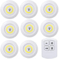 LED Unterbauleuchte mit Fernbedienung – batteriebetrieben, dimmbar, für Schrank & Küche