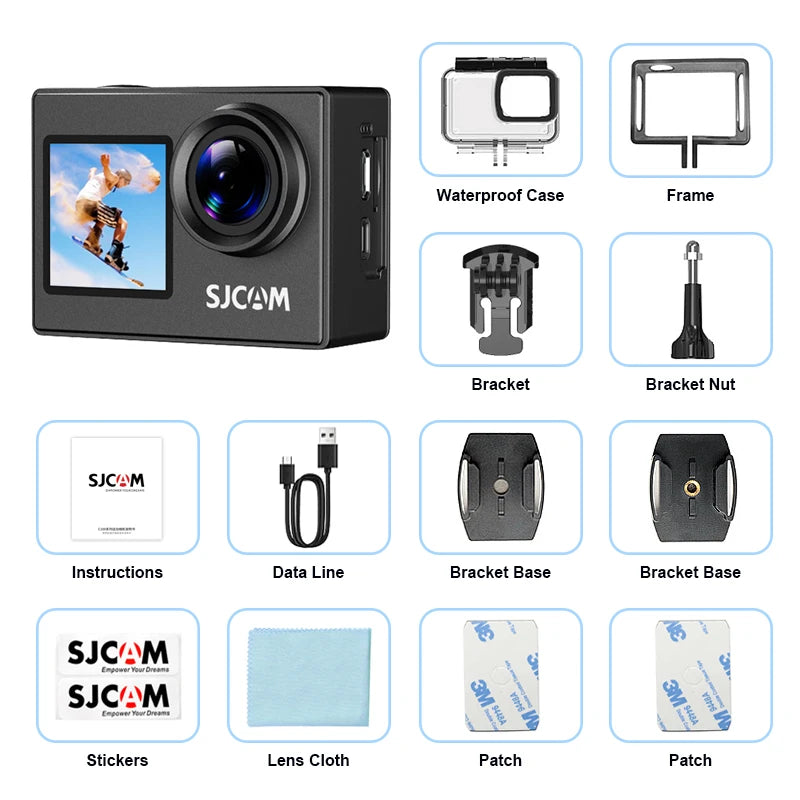 SJCAM SJ4000 4K Action Dual Cam