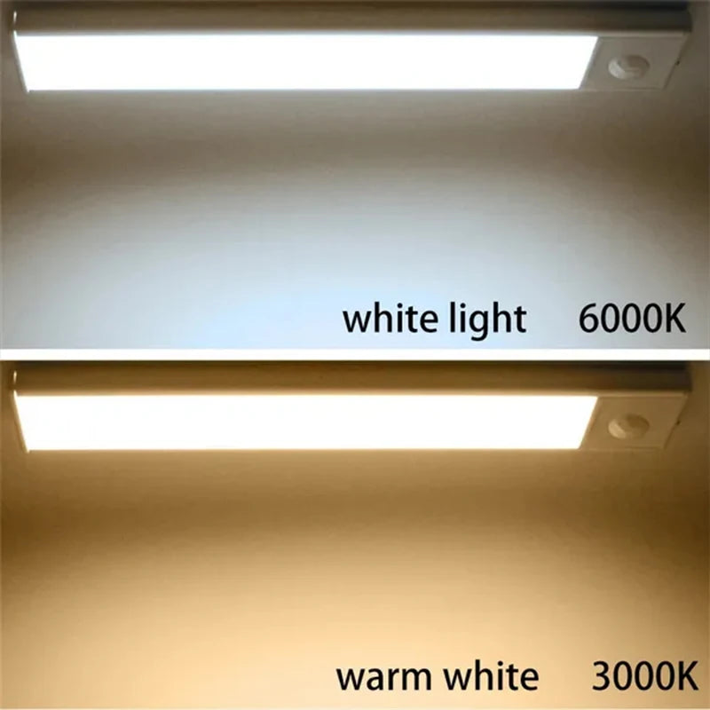 LED Sensor Licht – wiederaufladbar, dimmbar, mit Bewegungssensor