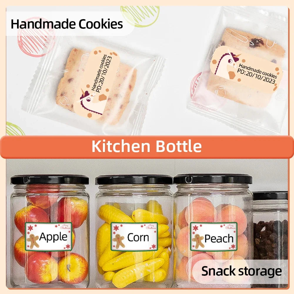 Wasserdichte Etiktten für Phomemo M110 Label Maker – Mini Etikettendrucker Bluetooth (nur Etiktten)